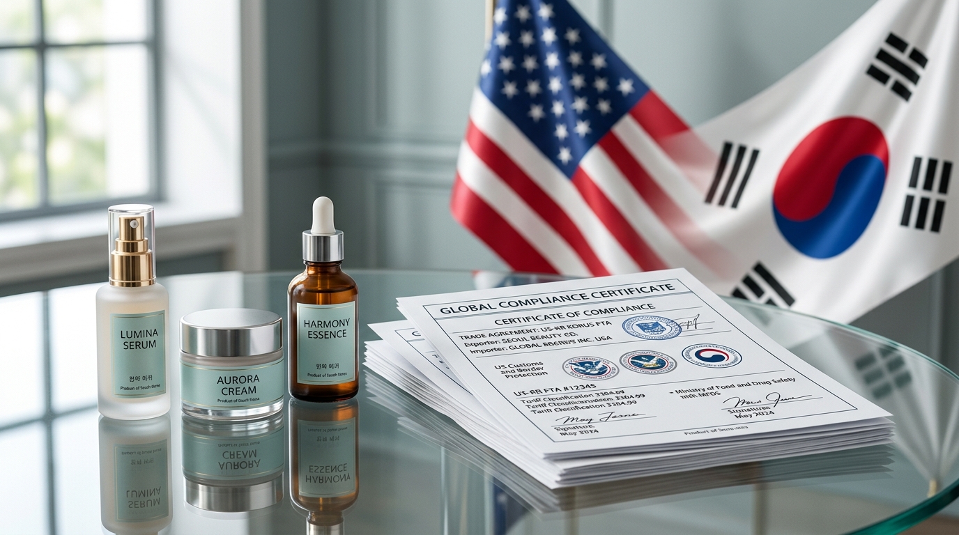 2026년 미국 화장품 수출 가이드: FDA MoCRA 필수 절차와 관세율