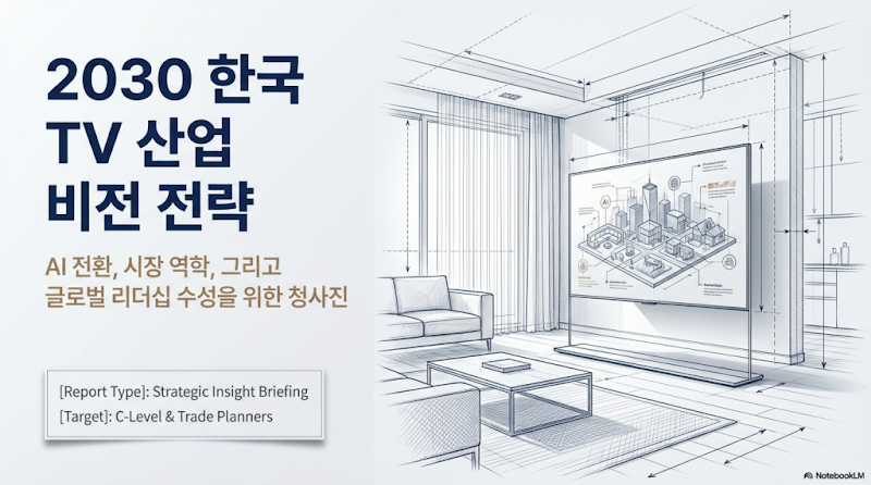 2030 TV 시장 전략: 한국 기업의 AI, 디스플레이, 스마트홈 지배 | AAMOND Global