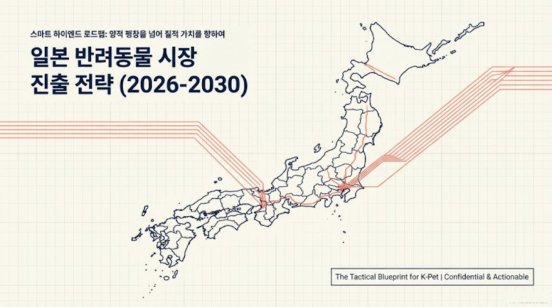 일본 반려동물 시장 진출 전략: K-Pet, 52억 달러 황금기를 선점하는 비법