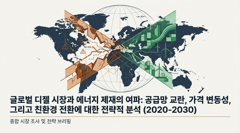 글로벌 디젤 시장 2030 전망: 수출업체 생존 전략과 기회 분석