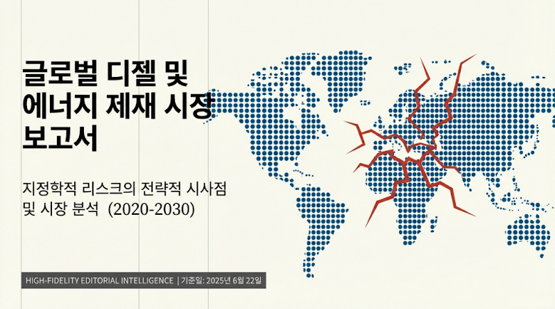글로벌 디젤 시장: 제재, 친환경 전환, 수출 전략 (2025-2030)